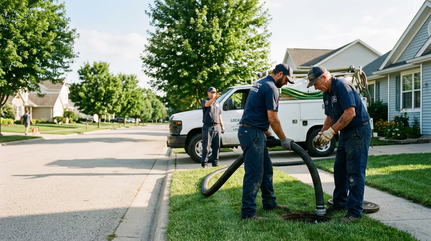Grease Trap Pumping in Sugar Grove, OH